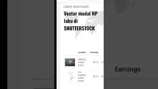 TIPS MBAK GURU #1 Bukti vektor modal HP aja laku di #shutterstock #shorts #vector #design