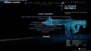 Warzone, Legacy weapons tutorial.