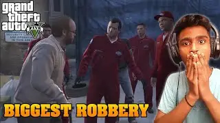 I DID BIGGEST MONEY HEIST IN GTA V | PART 1 |