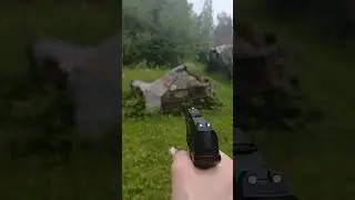 Чем можно заняться на даче? #shorts #дача #пневматическоеоружие