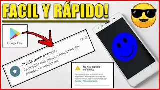 Solución al problema de no hay espacio suficiente ✅📱
