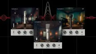 Hemisphere Mic Modeling Sound Examples | UA Standard Series Mics