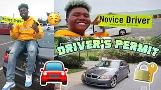 I WENT TO THE DMV TO GET MY PERMIT!! (EXCITING)
