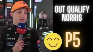 oscar piastri  interview P5 qualifying saudi arabia GP #f1 #oscarpiastri  #saudigp  #formula1