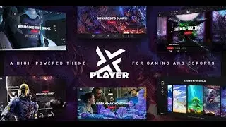 PlayerX v1.5 – A High-powered Theme for Gaming and eSports Nulled