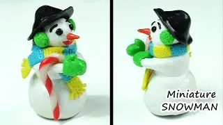 How to Make a Miniature Snowman