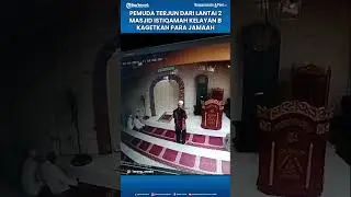 Pemuda Terjun dari Lantai 2 Masjid Istiqamah Kelayan B Banjarmasin, Kagetkan Para Jamaah