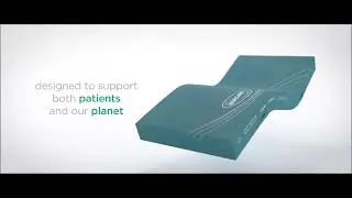 Dacapo Ecogreen. Responsibly designed pressure relieving mattress
