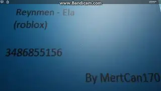 Roblox Şarkı Kodları ID #1