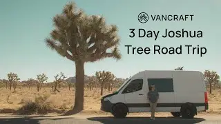 3 DAYS IN JOSHUA TREE  | VANCRAFT SPRINTER CAMPERVAN RENTALS ROAD TRIP ITINERARY