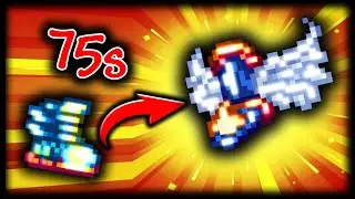 How To Craft Seraph Tracers, in 75 seconds. (Calamity Animation)