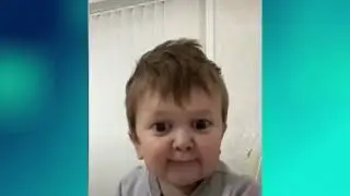 Хасбик ест и пугает! 