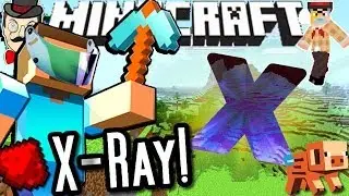 Minecraft REDSTONE X-RAY! See Through Blocks!