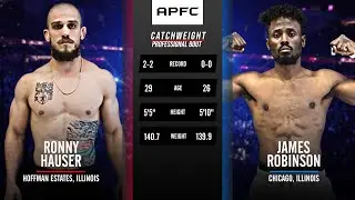 APFC 4: RONNY HAUSER vs JAMES ROBINSON | 
