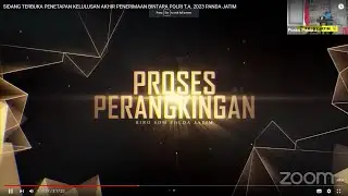 SIDANG TERBUKA PENETAPAN KELULUSAN AKHIR PENERIMAAN BINTARA POLRI T.A. 2023 PANDA JATIM