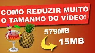 👨🏻‍🏫 TUTORIAL | Como REDUZIR tamanho de vídeo SEM PERDER QUALIDADE - Programa fácil e grátis