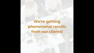 We're getting phenomenal results from our clients! ✨