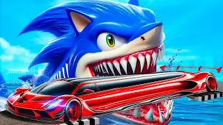 Can a CAR Drive Over a MEGALODON In GTA 5?