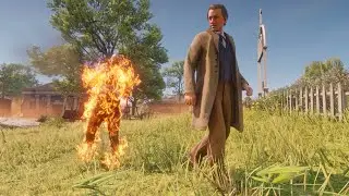 🔥🧨[4K] Dynamite & Fire Bottle Gameplay #52 - Red Dead Redemption 2