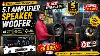 Best 5.1 Amplifier, Speaker, Woofer | Dreamer Paul Vlog