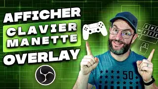 Afficher CLAVIER SOURIS ou MANETTE sur OVERLAY Stream avec OBS Studio