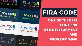 How to install Fira Code font | Install Fira Code font on VS Code | Best font for Web Development