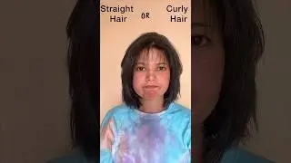 Straight hair Doesn’t suit🥲 #shorts #shortvideo #youtubeshorts