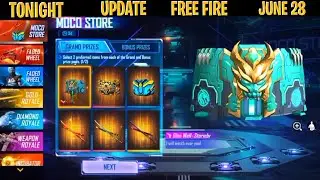 FREE FIRE TONIGHT UPDATE JUNE 28 I NEW EVENT FF JUNE 28 I NEW UPDATE JUNE 28 I TONIGHT UPDATE FF I