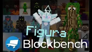 3D skin modeling BlockBench & Figura The Bush #EP3