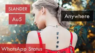 Anywhere - New English Song WhatsApp Status Full Screen Lyric Video