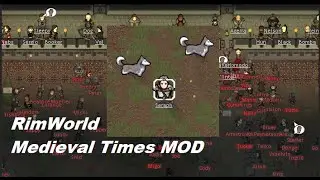 Rimworld  Medieval Times Mod  Castle Freedom Part 15  What To Do!