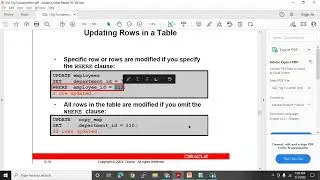 10   Learn update statement of  DML    Basic SQL
