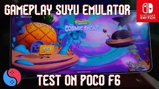 Spongebob SquarePants The Cosmic Shake - Test Games On POCO F6 - SUYU EMULATOR