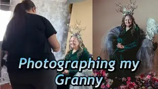 Giving my 78 year old Granny an Appalachian Goddess photoshoot