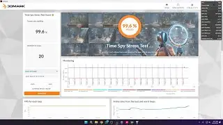 i3 10105f + RX 5700 XT 8GB (3DMark Time Spy Stress Test)