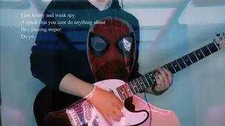 P.S. RED I (English sub) - TK from 凛として時雨  | Guitar Cover + Spider-Verse Scenes