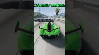 😱 Koenigsegg Jesko Vs Pothole 😱😱 BeamNG Drive #shorts #beamngdrive #carcrashes