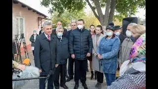 Президент посетил село Приозерное Слободзейского района