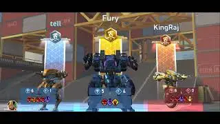Mech arena gameplay tournament and quick match