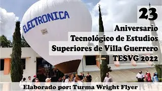 Globo Aerostático del 23 Aniversario del Tecnológico de Estudios Superiores de Villa Guerrero 2022