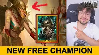 First look at the new 7-day Login Champion (Free Legendary for EVERYONE) | RAID: Shadow Legends