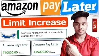 How to increase amazon pay later limit | Amazon pay later limit increase | Tech HackerJi