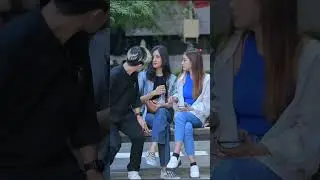 Pura pura buta depan cewek cantik langsung salting banget 