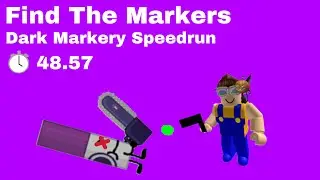 Dark Markery Speedrun | 48.57 | Find The Markers