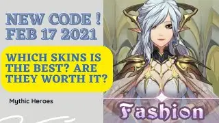 Mythic Heroes New Code Feb 17,|| All about skins ! 