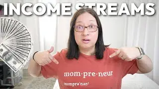 6 SIMPLE Income streams you can start for your side hustle as a content creator | $10k/month ideas