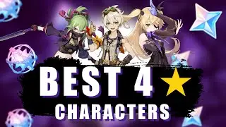 Best 4 STAR Character of EVERY Element YOU NEED!! | Genshin Impact Beginner guide