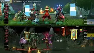 Pan American Esports Championships #PEC23 - Day 2 – Dota2 Open – Argentina vs Ecuador
