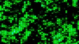 Green square videogame 3 Background ANIMATION  FREE FOOTAGE HD