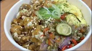 Chicken Salted Egg dan Sambal Matah ASMR